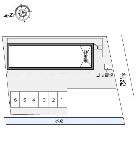 ★手数料０円★高槻市東五百住町 月極駐車場